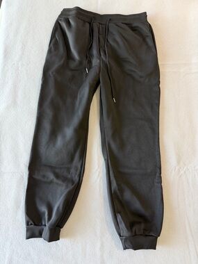 Women's Pull On Drawstring Waist Black Jogger Pant Size L #260825